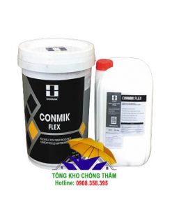 Conmik Flex - Hóa chất chống thấm 2 thành phần gốc xi măng