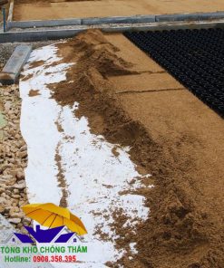 Đổ lấp vật liệu