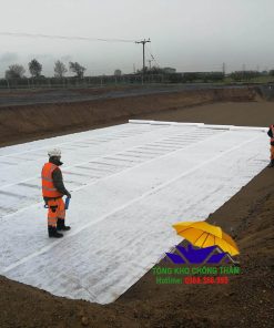 Hướng dẫn cách thi công vải địa VNT