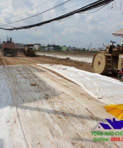 Thi công vải địa kỹ thuật VNT