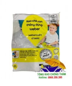 Keo chà ron weber color classic dùng cho khu vực khô ráo