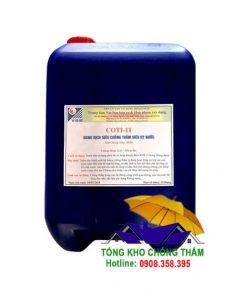 Coti 11 - Dung dịch siêu chống thấm kỵ nước cho bê tông và vữa