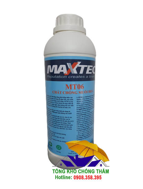 Maxtec MT06 - Chống muối hóa, sùi bông tuyết tường hiệu quả