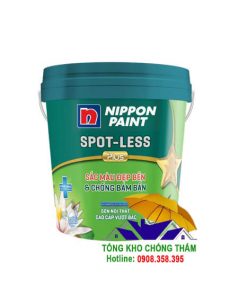 Nippon Spot-Less Plus Sơn phủ nội thất cao cấp chống bám bẩn