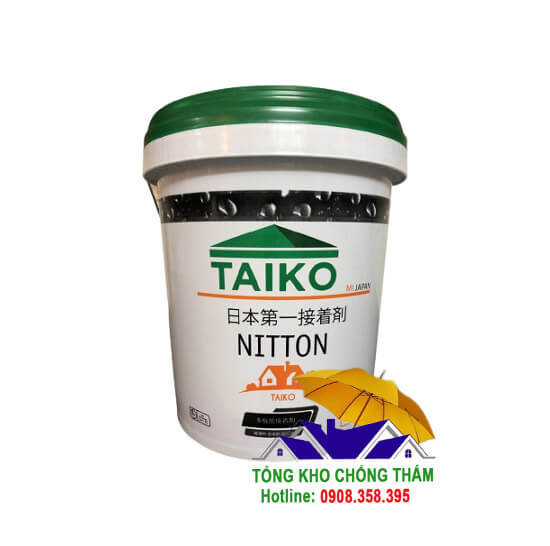 Keo chống thấm TAIKO NITTON công thức nhựa Acrylic kháng nước