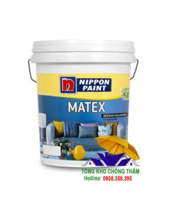 Nippon Matex Sơn nước phủ nội thất bền màu cao giá rẻ