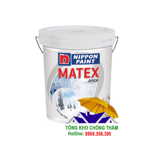 Nippon Matex Super White Sơn phủ nội thất cao cấp chính hãng