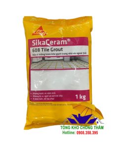 SikaCeram-608 Tile Grout Vữa xi măng trám khe gạch trong nhà và ngoài trời
