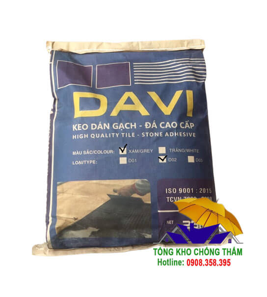 Keo dán gạch – đá cao cấp DAVI cao cấp chính hãng 