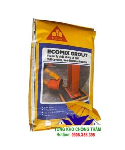 Ecomix Grout Vữa rót tự chảy không co ngót gốc xi măng