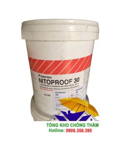 Fosroc Nitoproof 30 Màng chống thấm Bitum cao su hoá đa công dụng