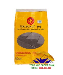 HK BOND 102 Keo dán gạch đóng gói sẵn, gốc xi măng