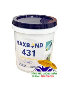 Maxbond 431 Chất phủ chống thấm đàn hồi gốc Acrylic, 1 thành phần