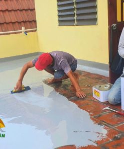 Thực hiện thi công sơn chống thấm Kovithane 2K Exposed