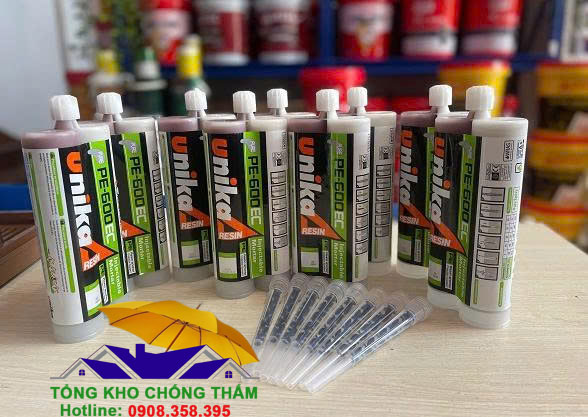 Keo cấy thép bulong unika PE-600EC – Giải pháp kết nối thép tối ưu cho công trình hiện đại