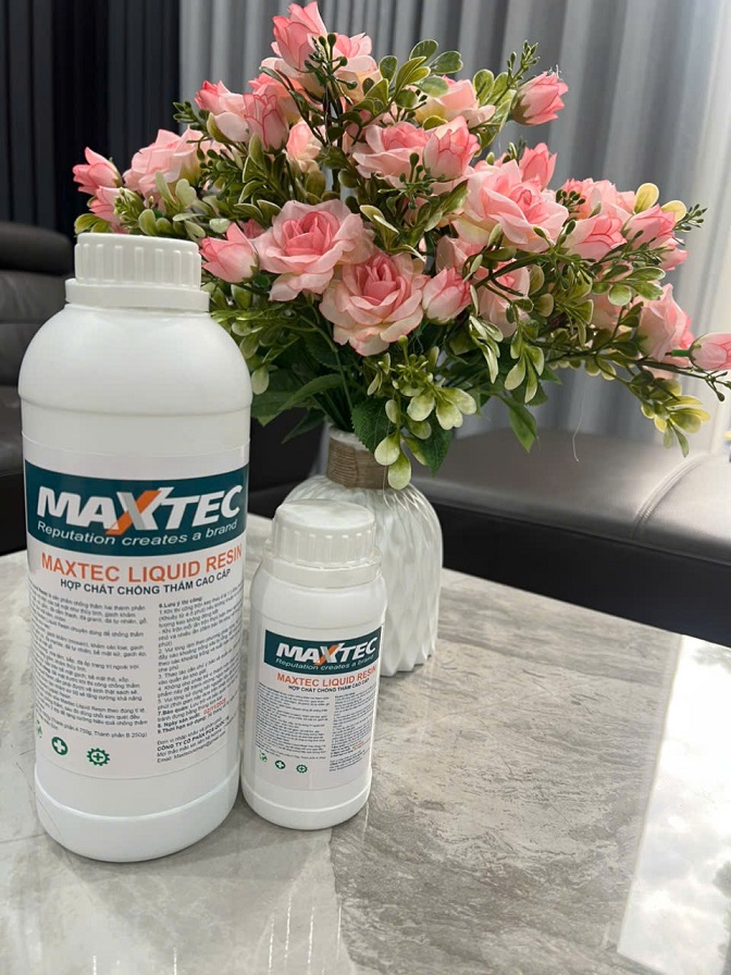 Maxtec Liquid Resin -Chống thấm trong suốt hai thành phần