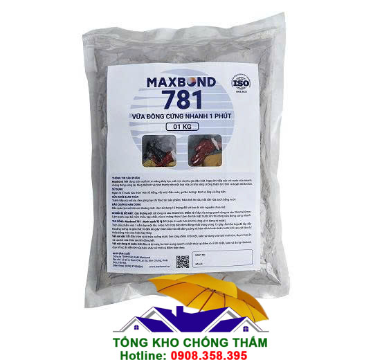 Vữa đông cứng nhanh Maxbond 781