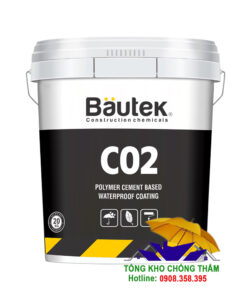 Bautek C02 - Chất chống thấm 2 thành phần gốc xi măng-polyme
