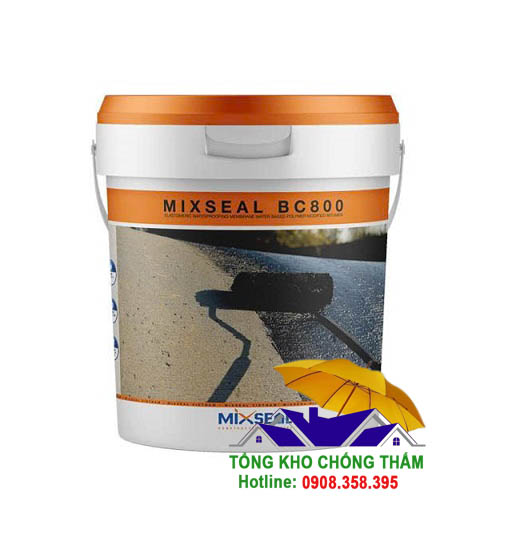 Mixseal BC800 lớp màng chống thấm đàn hồi gốc bitum biến tính polymer