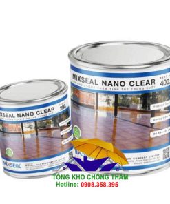 Mixseal Nano Clear Lớp phủ chống thấm tinh thể trong suốt