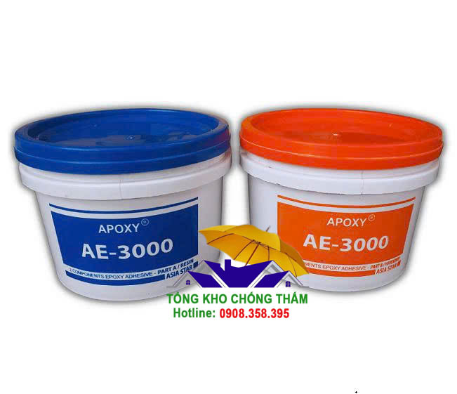 Apoxy AE-3000 – Keo Epoxy đa năng 2 thành phần cường độ cao
