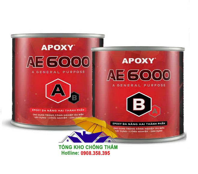 Apoxy AE6000 Keo Epoxy đa năng 2 thành phần