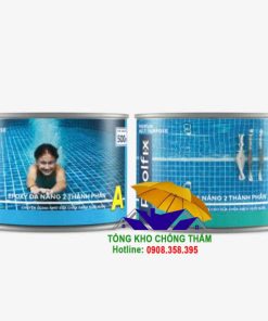 Apoxy Poolfix Keo gốc Epoxy chuyên dùng để sửa chữa cho gạch dưới nước