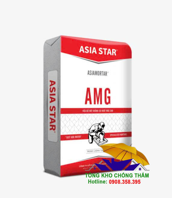 Vữa đổ rót không co ngót ASIAMORTAR AMG mác cao